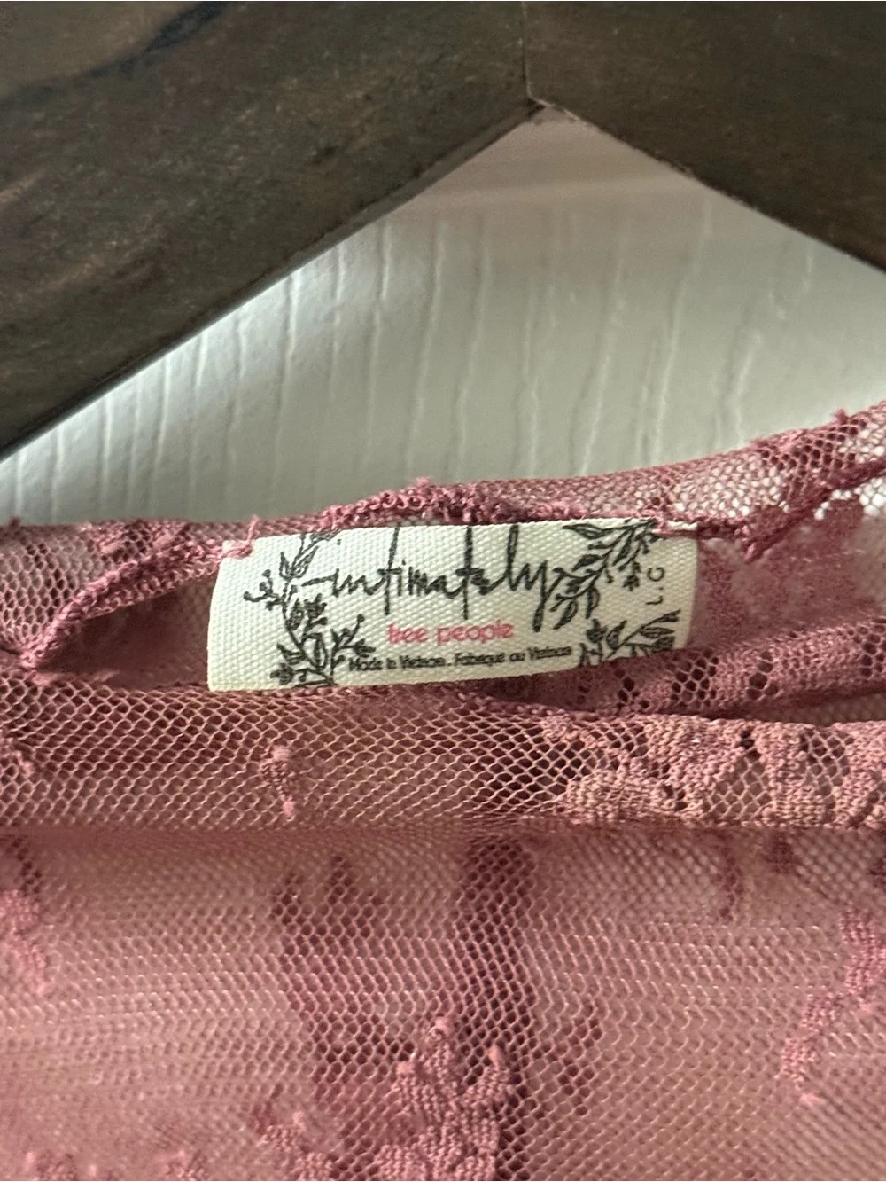 Free People Lady Lux Layering Top in Mauve